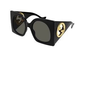 Gucci oversized butterfly sunglasses